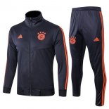 Felpa Bayern Munich 2019 2020 Blu Navy Arancione