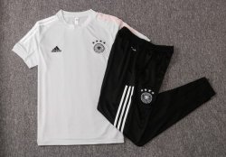 Maglia di Formazione Germania Set Completo 2020 Grigio Nero