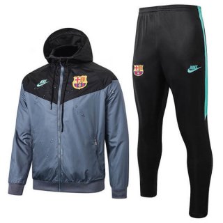Giacca a vento Barcellona Set Completo 2019 2020 Grigio Giacca a vento Barcellona Set Completo 2019 2020 Grigio