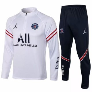 Giacca Paris Saint Germain 2021 2022 Bianco Nero Giacca Paris Saint Germain 2021 2022 Bianco Nero