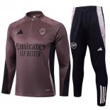 Felpa Allenamento Arsenal 2025 2026 Porpora Grigio