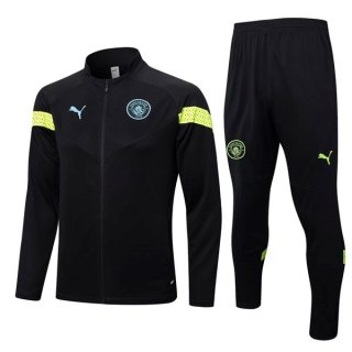 Giacca Manchester City 2022 2023 Nero Giallo Giacca Manchester City 2022 2023 Nero Giallo