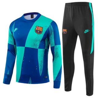 Felpa Barcellona 2019 2020 Verde Nero Blu Felpa Barcellona 2019 2020 Verde Nero Blu